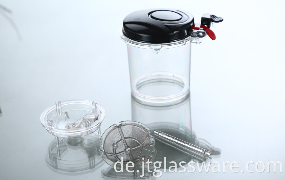 glass teapot to boil water